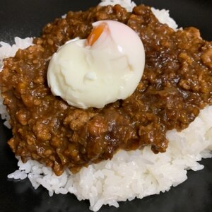 簡単！レンジでキーマカレー